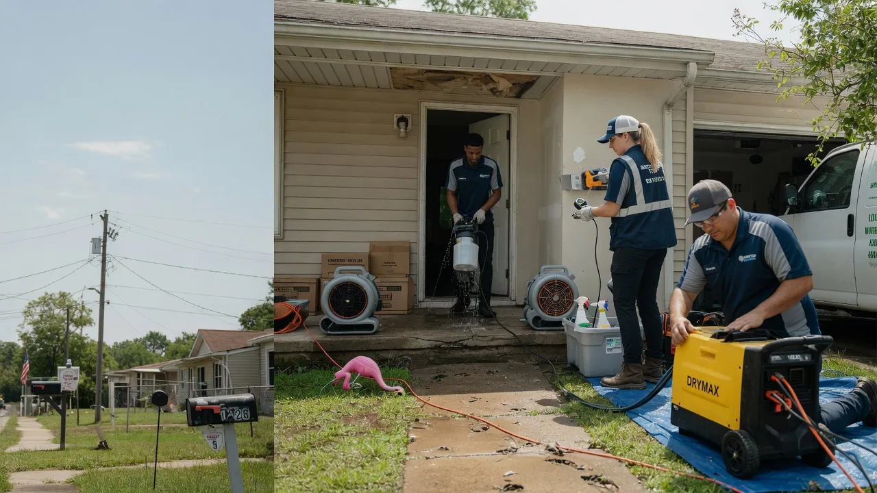 Storm Damage Water Removal in New Middletown, OH near me
